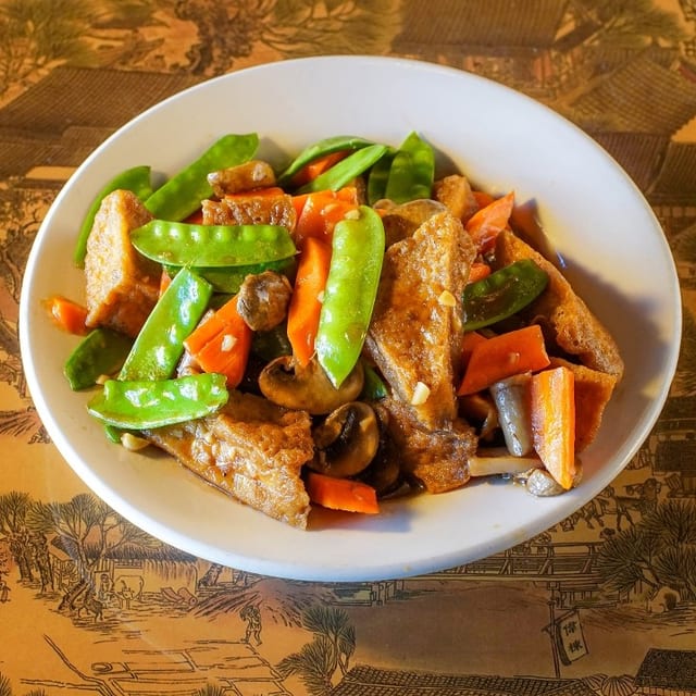 L- Hot Braised Tofu.