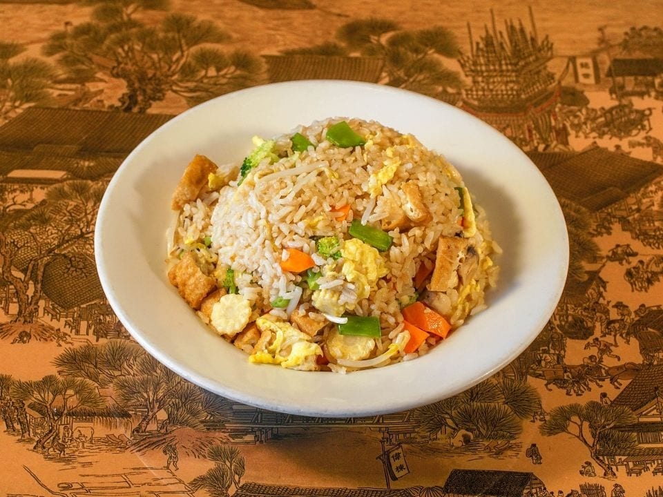 Veggies Tofu Fried Rice.