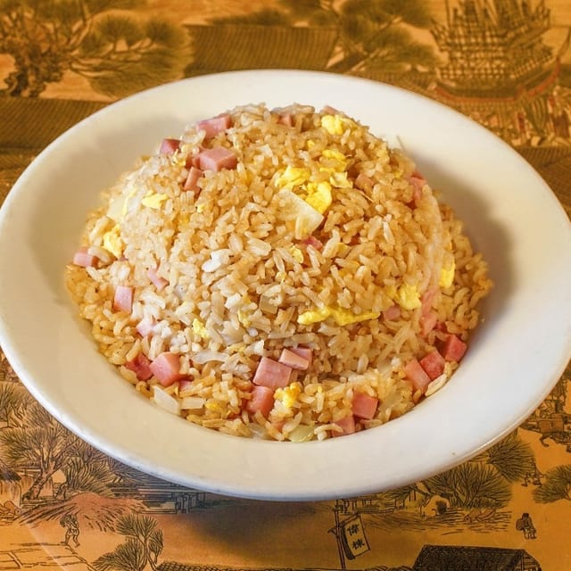 Half Ham Fried Rice.