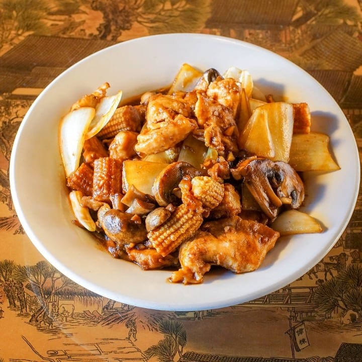 Pad Khing Tofu.