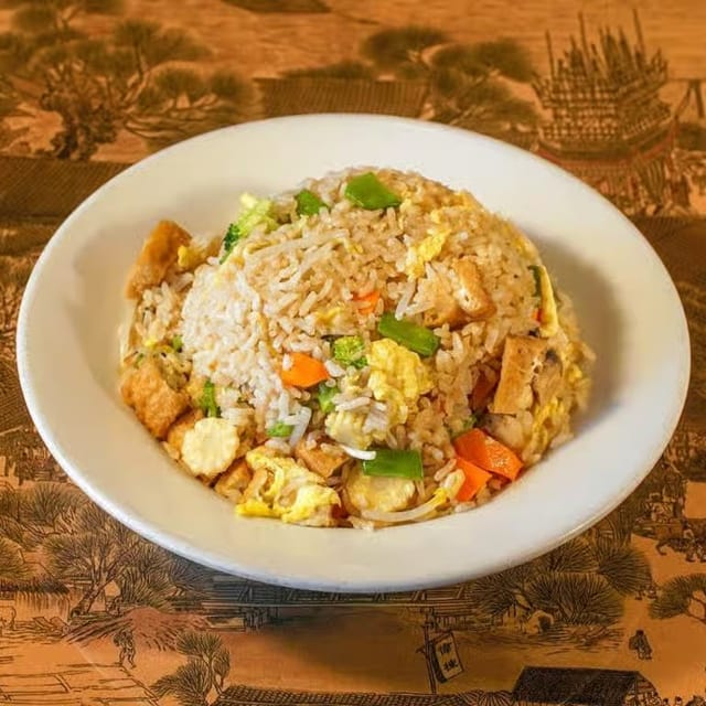 Veggies Tofu Fried Rice.