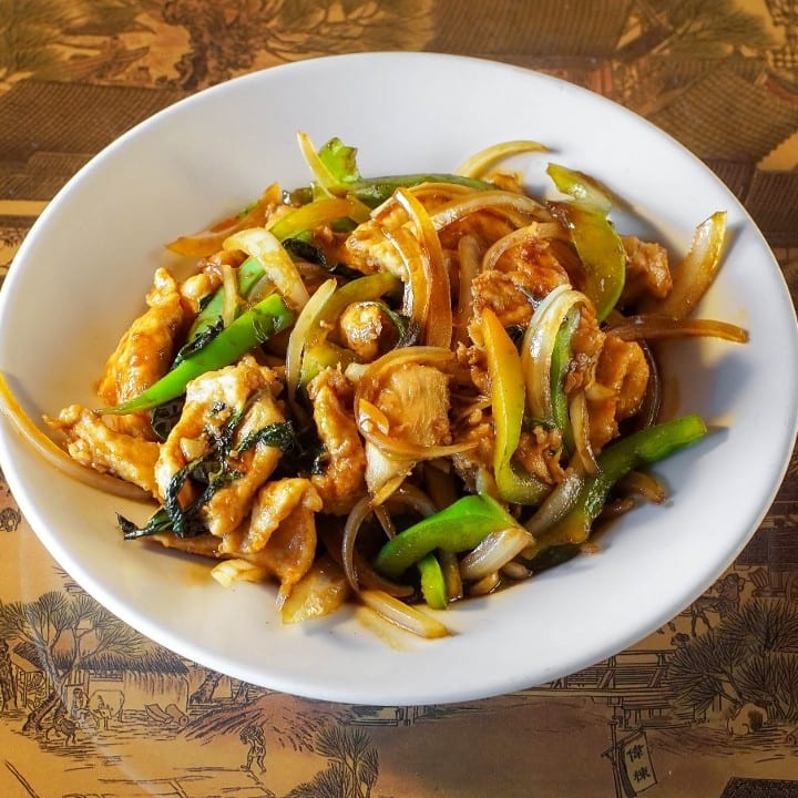 Thai Basil Tofu.