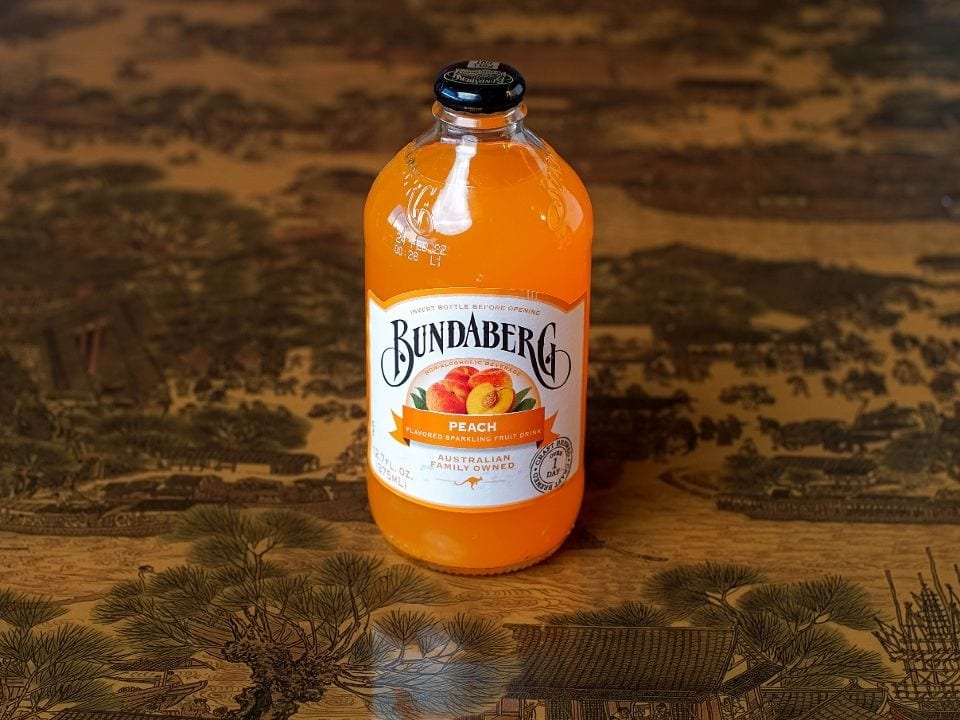 Bundaberg Peach Soda.